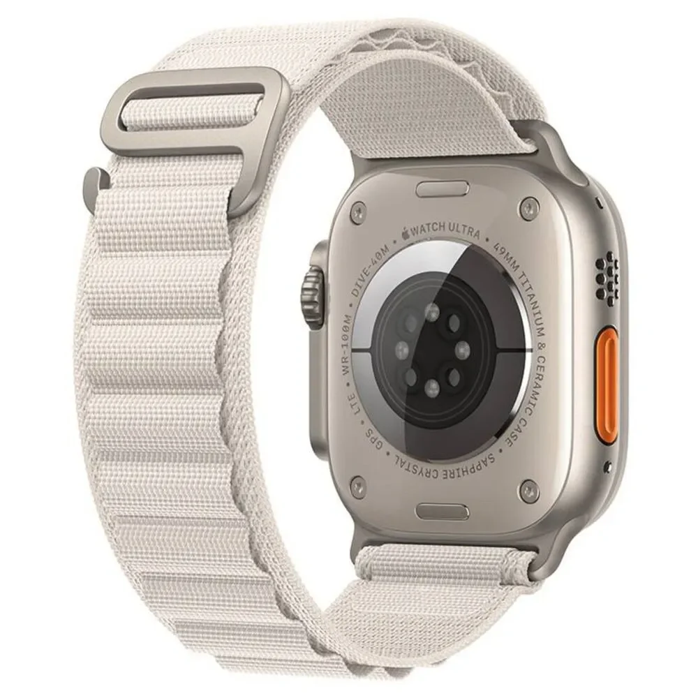 Apple Watch Band for iwatch8 Generation Nylon Loopback Watchstrap-42/44/45/49mm